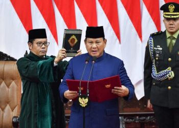 Pelantikan Prabowo Subianto dan Gibran Rakabuming Raka sebagai Presiden dan Wakil Presiden RI 2024-2029